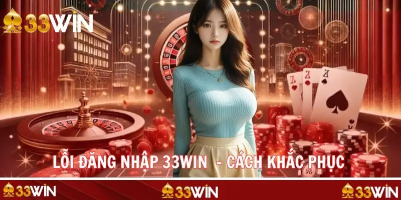 Lỗi thường gặp khi login 33WIN và cách khắc phục