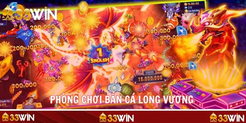 Sảnh chơi săn cá Long Vương phù hợp với mọi đối tượng